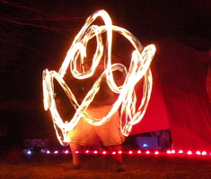 Fire spinning at Nexus 451