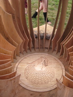 temple floor and legs