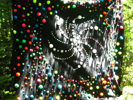 nicole s fuzzy tapestry  detail 