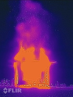 Temple blaze